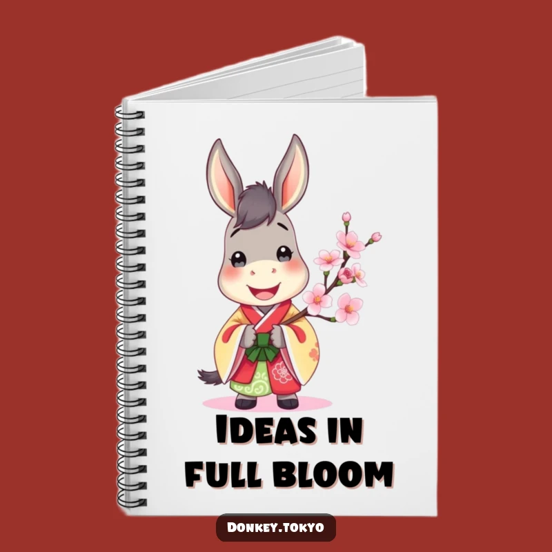 Jovial Donkey Kimono Journal: Capture Happy Thoughts & Ideas